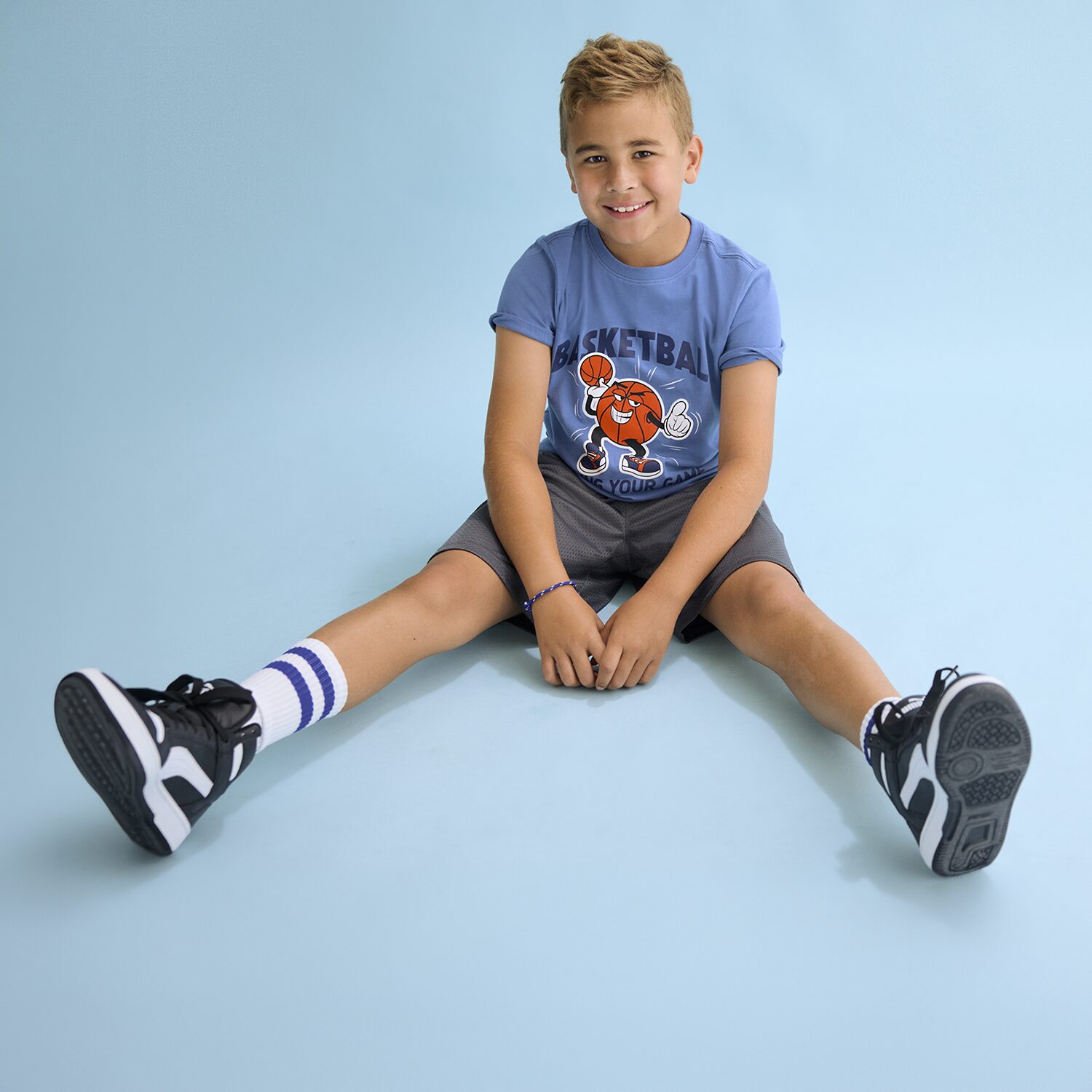 Xersion Little & Big Kid Boys Crew Neck Short Sleeve Regular Fit Graphic T-Shirt