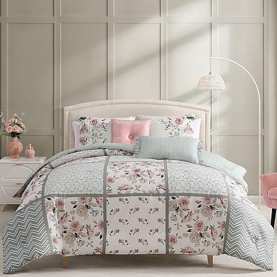 Bebejan Sage Serenity 5-pc. Reversible Comforter Set