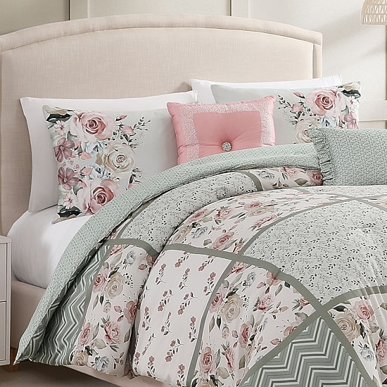 Bebejan Sage Serenity 5-pc. Reversible Comforter Set