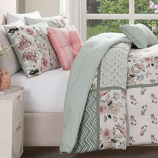 Bebejan Sage Serenity 5-pc. Reversible Comforter Set