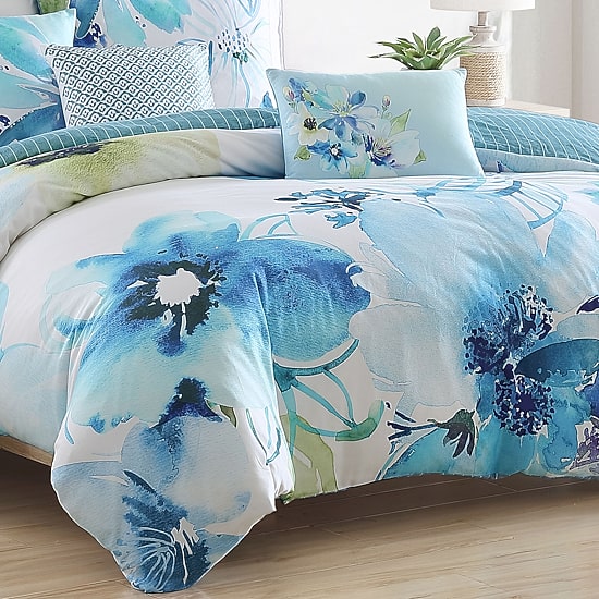 Bebejan Watercolor 5-pc. Midweight Reversible Comforter Set