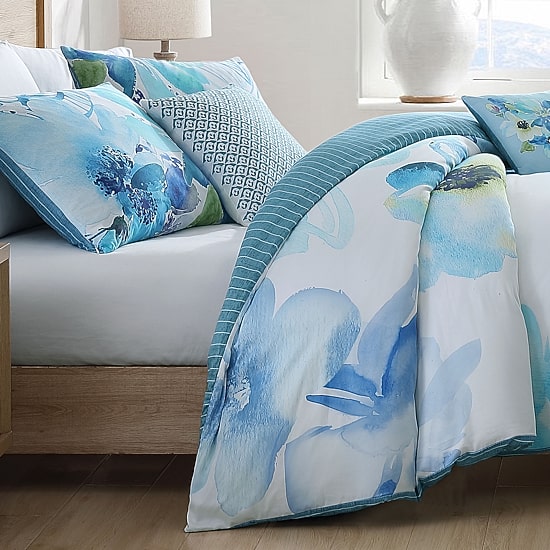 Bebejan Watercolor 5-pc. Midweight Reversible Comforter Set
