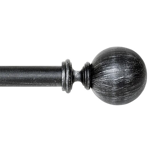 Deco Window Ball 1 IN Adjustable Curtain Rod