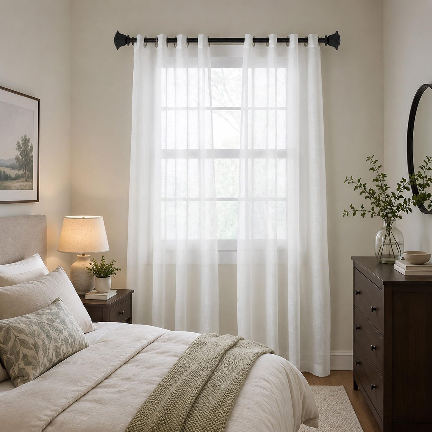 Deco Window Quattro 1 Adjustable Curtain Rod