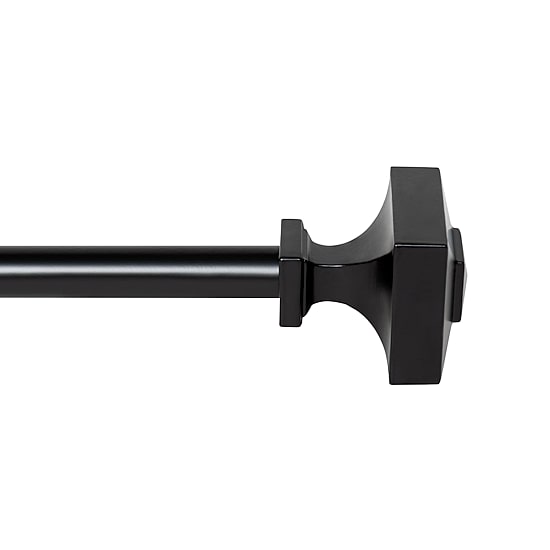 Deco Window Square 1 IN Adjustable Curtain Rod