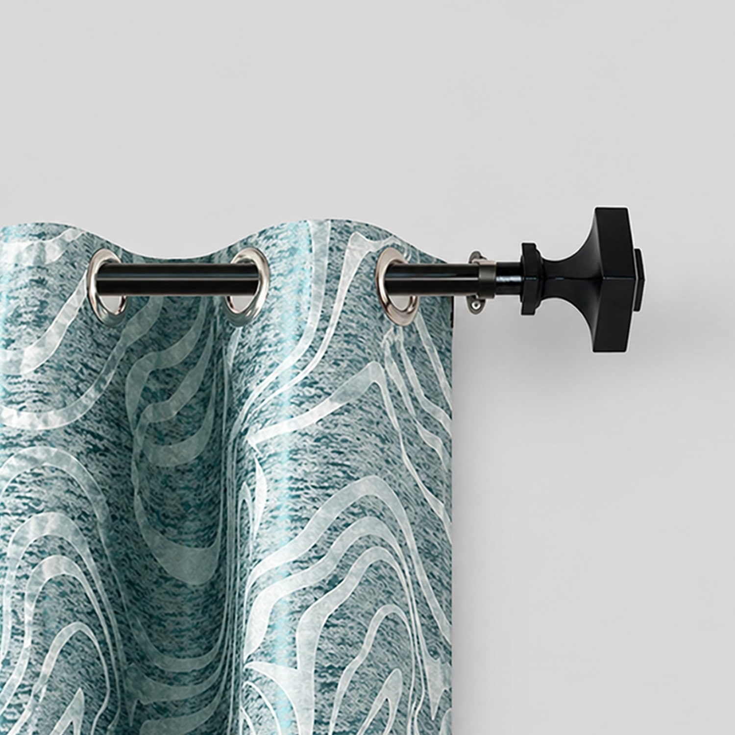 Deco Window Square 1 Adjustable Curtain Rod