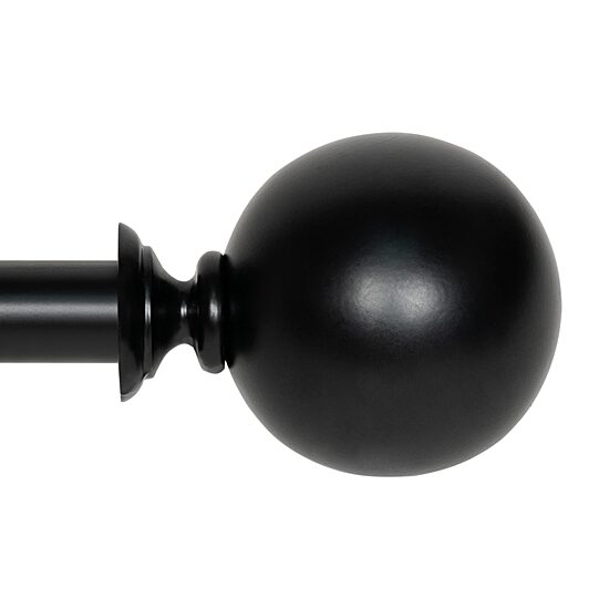 Deco Window Ball 1 IN Adjustable Curtain Rod