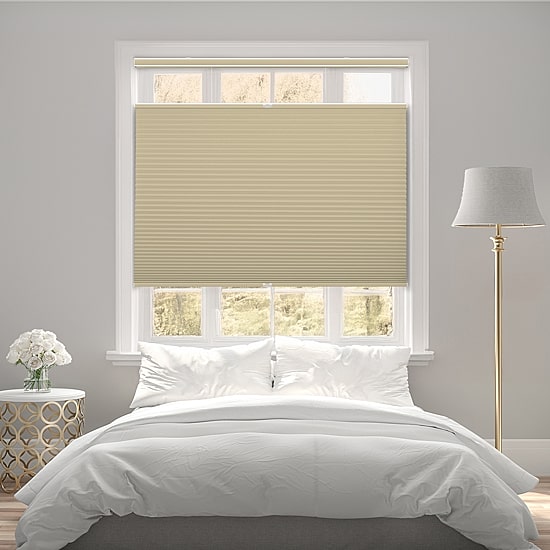 Eco Estates Custom Top Down Bottom Up 100% Blackout Cellular Shade