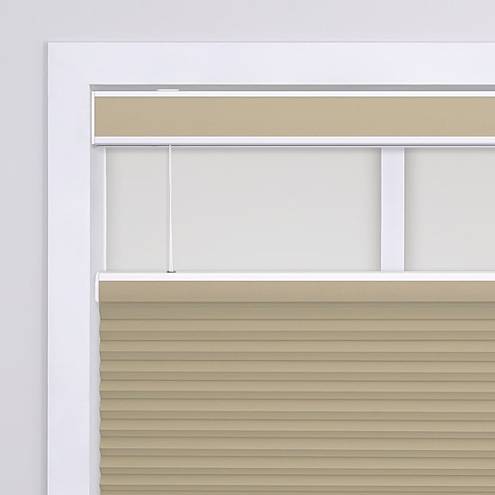 Eco Estates Custom Top Down Bottom Up 100% Blackout Cellular Shade