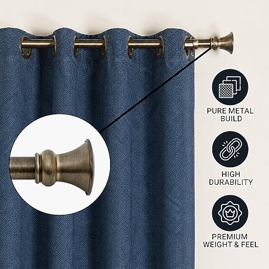 Deco Window Egyptian 1 IN Adjustable Curtain Rod