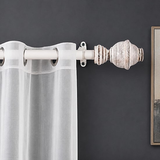 Deco Window Cambria 1 IN Adjustable Curtain Rod