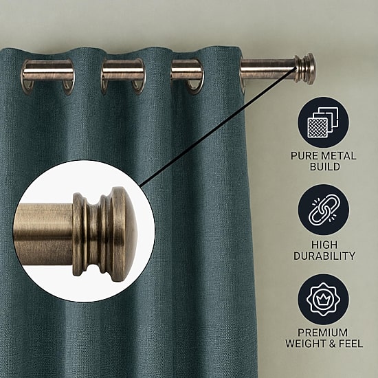 Deco Window 1 IN Adjustable Curtain Rod