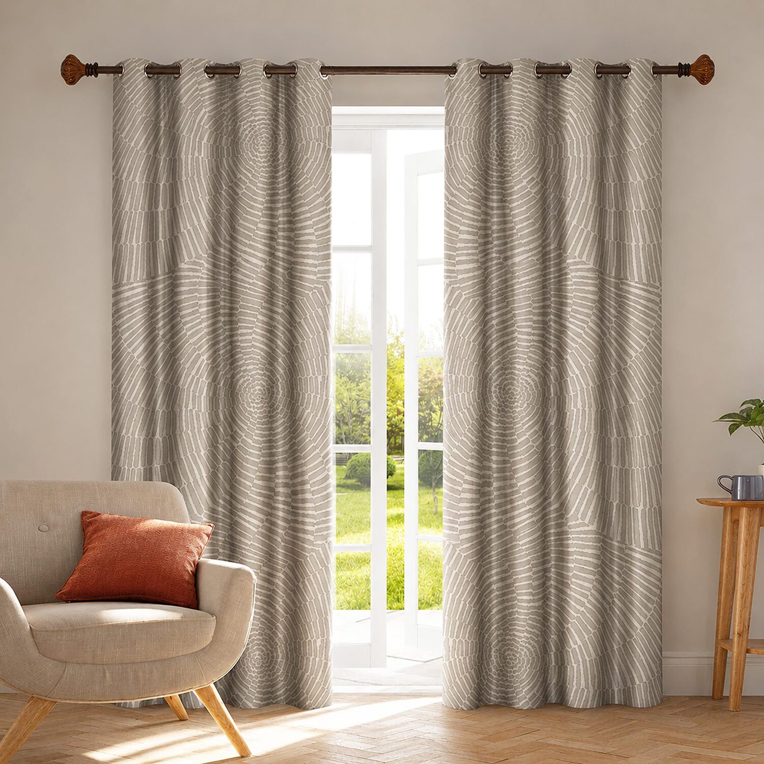 Deco Window 1 IN Adjustable Curtain Rod
