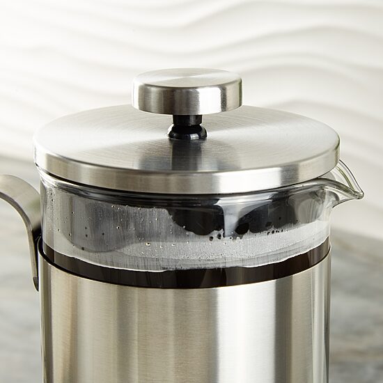 BergHOFF Leo Maestro Stainless Steel 20oz French Press Beverage Dispenser