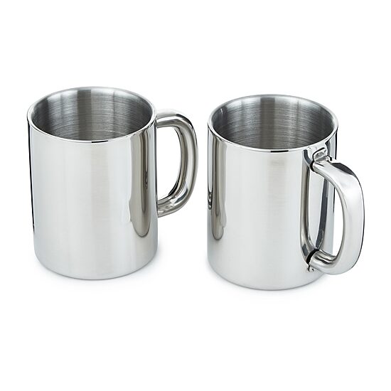 BergHOFF 18/10 Stainless Steel 2-pc. Coffee Mug Set
