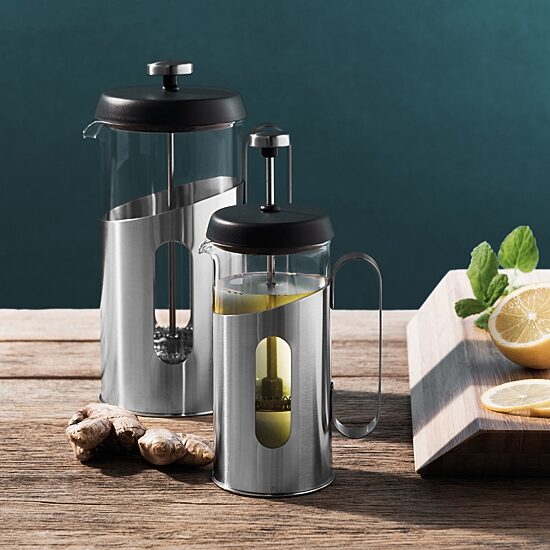BergHOFF Essentials 18/10 Stainless Steel 12oz French Press Beverage Dispenser