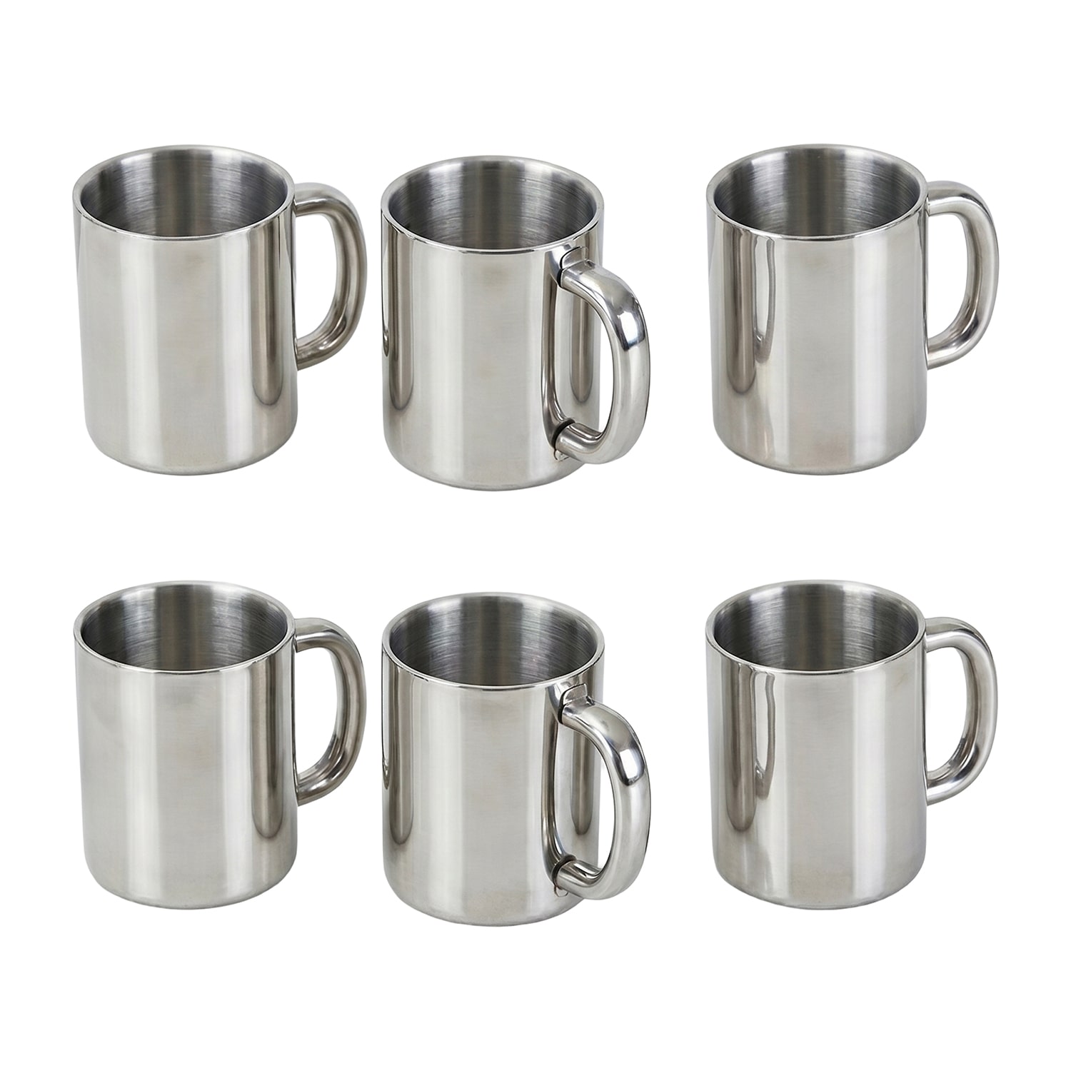 BergHOFF 18/10 Stainless Steel -pc. Coffee Mug Set
