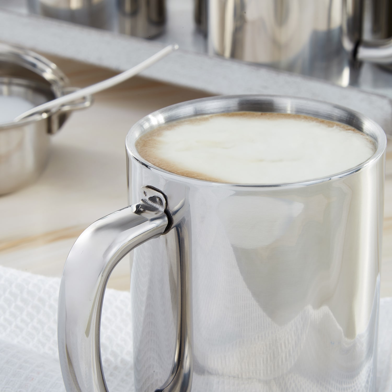 BergHOFF 18/10 Stainless Steel -pc. Coffee Mug Set