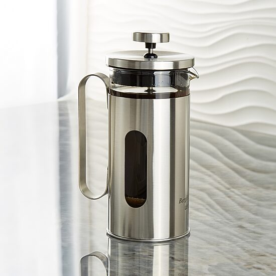 BergHOFF Leo Maestro Stainless Steel 12oz French Press Beverage Dispenser