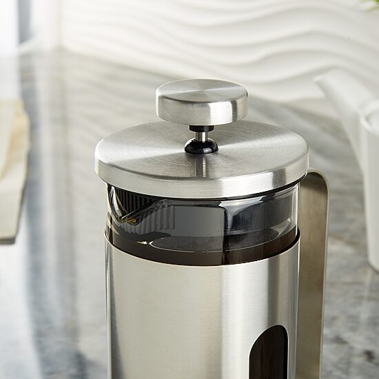 BergHOFF Leo Maestro Stainless Steel 12oz French Press Beverage Dispenser