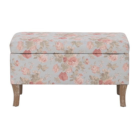 Linon Stephanie Upholstered Storage Bench