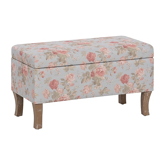 Linon Stephanie Upholstered Storage Bench