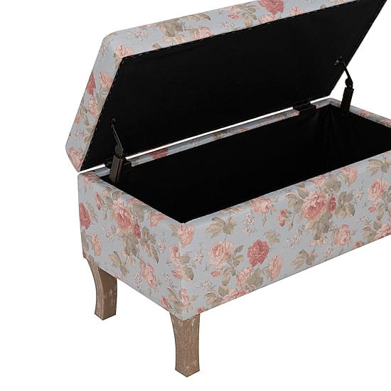 Linon Stephanie Upholstered Storage Bench