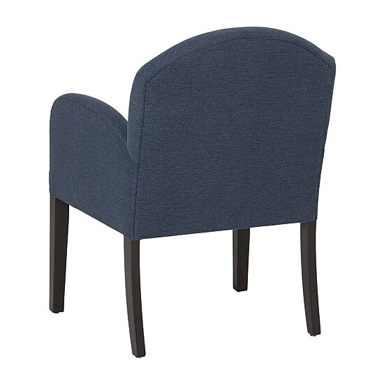 Linon Truett Blue Upholstered Lounge Chair