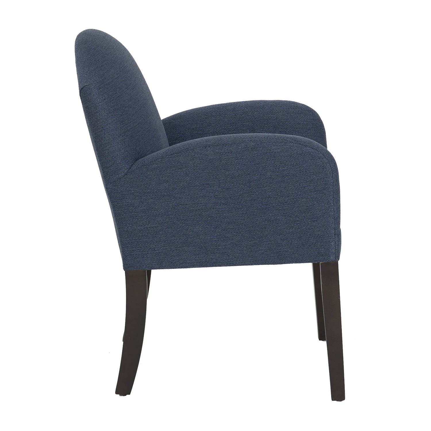 Linon Truett Blue Upholstered Lounge Chair