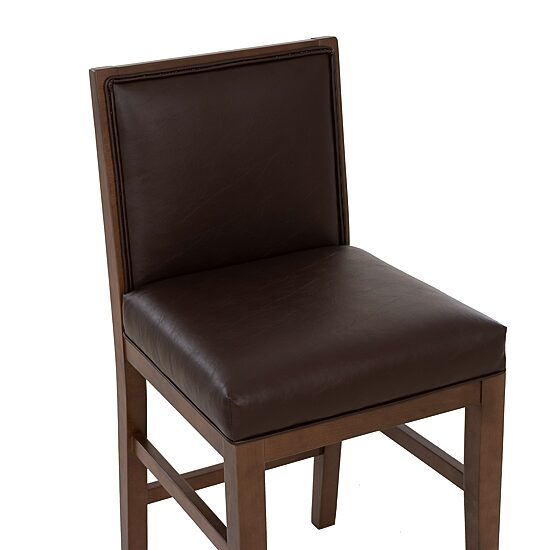 Linon Regina Faux leather Counter Stool Set of 2