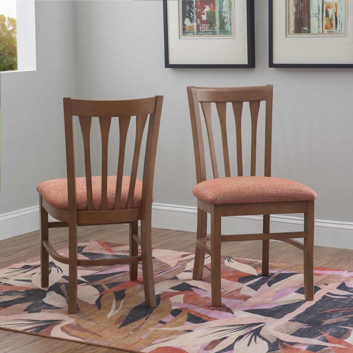 Linon Schultz Dining Chair Set of 2