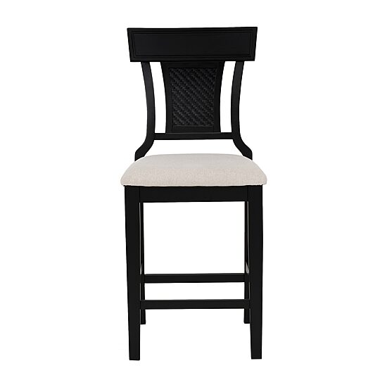 Linon Rylon Nailhead Trim Counter Stool