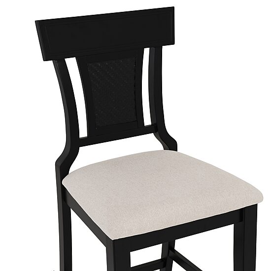 Linon Rylon Nailhead Trim Counter Stool
