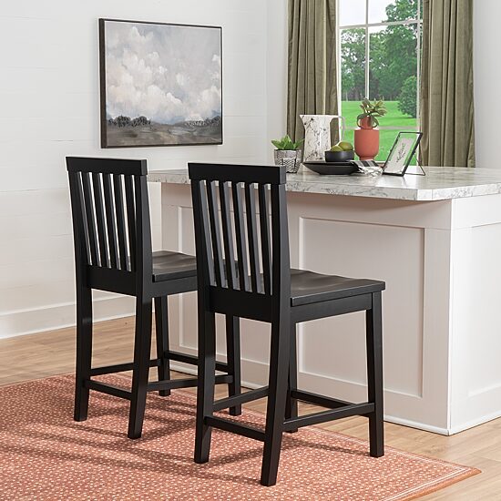Linon Percival Counter Stool Set of 2