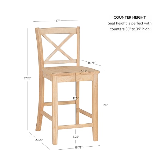 Linon Counter Height Bar Stool