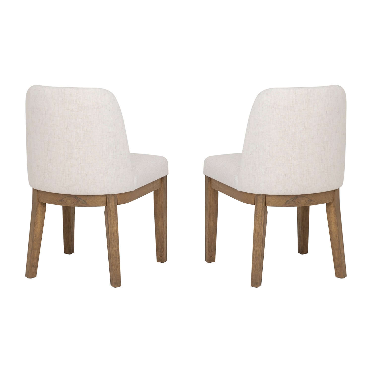 Linon Tucker Upholstered Side Chair Set of 2