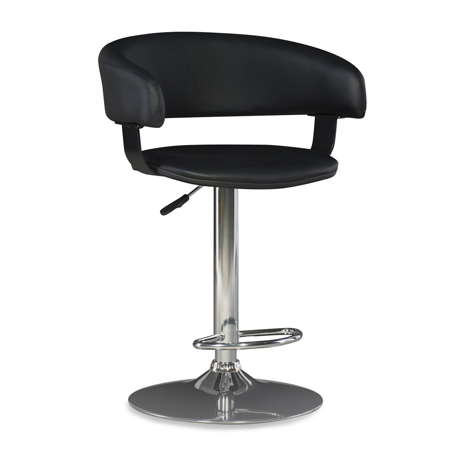 Linon Barrel Bar Stool
