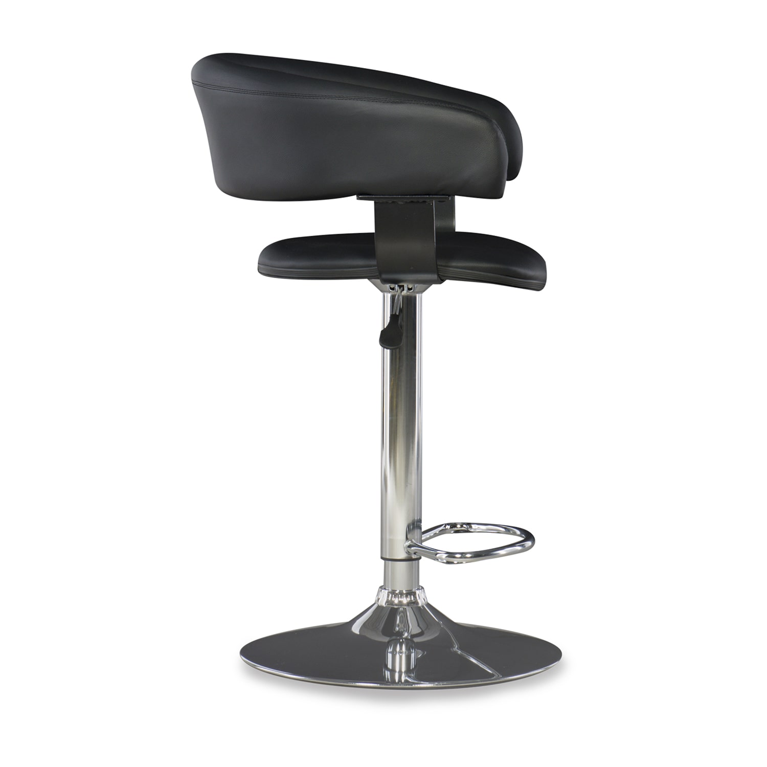 Linon Barrel Bar Stool