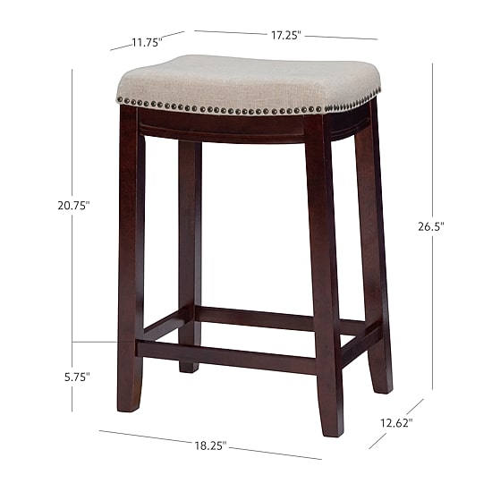 Linon Swivel Bar Stool