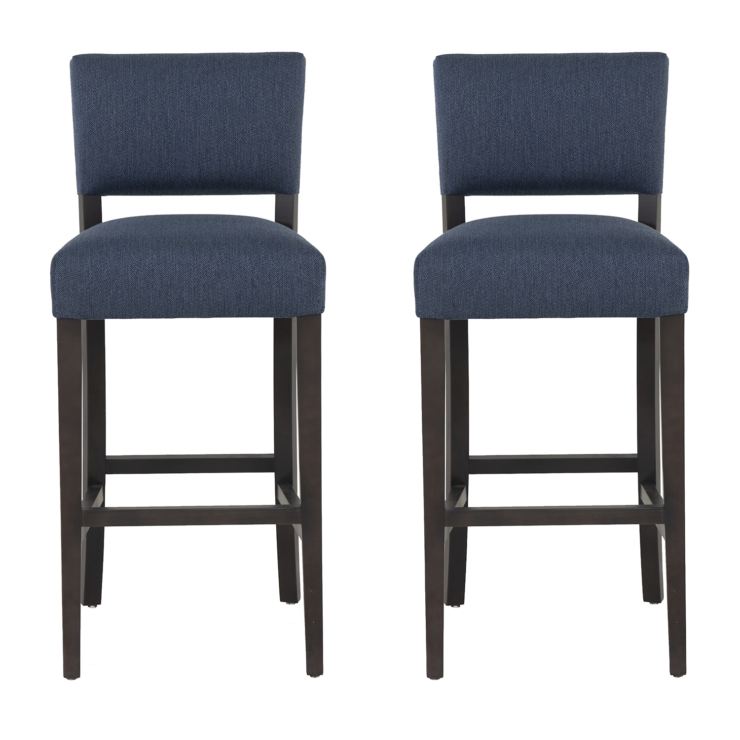 Linon Koda Bar Stool Set of 2