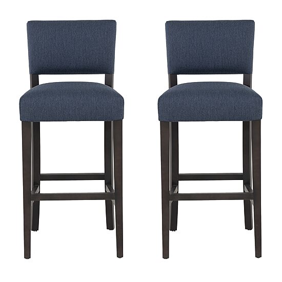Linon Koda Bar Stool Set of 2