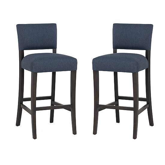 Linon Koda Bar Stool Set of 2