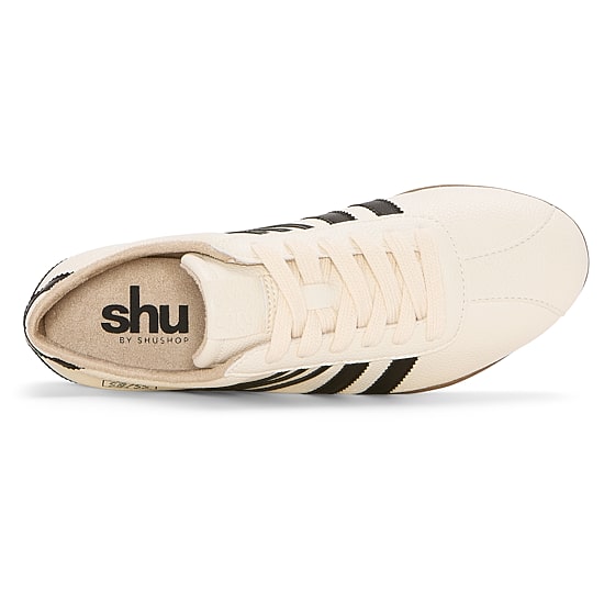 shu♡shu Shu by Shu Shop Sonia Womens Sneakers, Color: Black And White