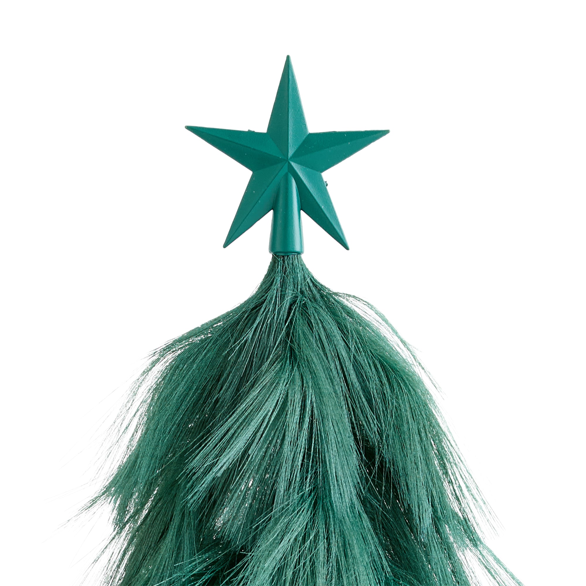 North Pole Trading Co. 24" Green Feather Tree Christmas Tabletop Decor