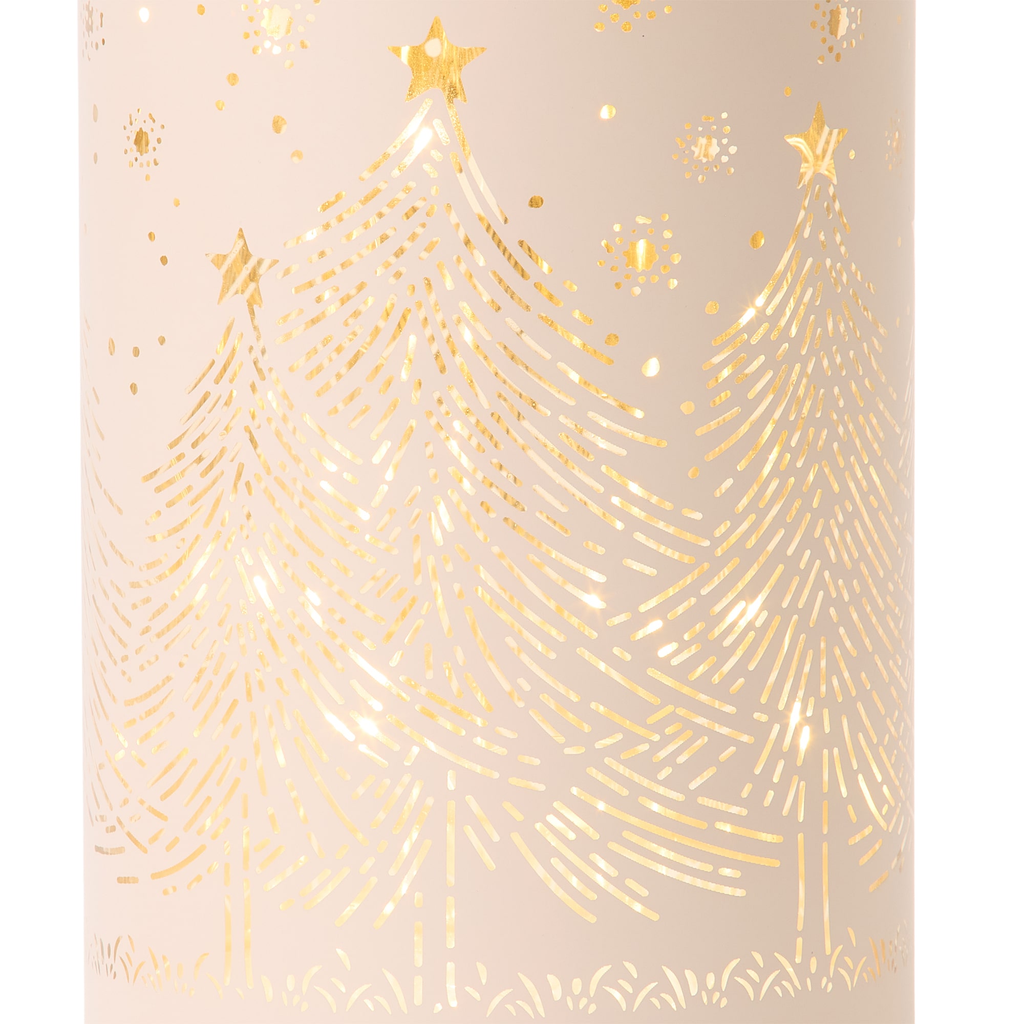 North Pole Trading Co. 6" Flameless Gold Candle Flameless Candle