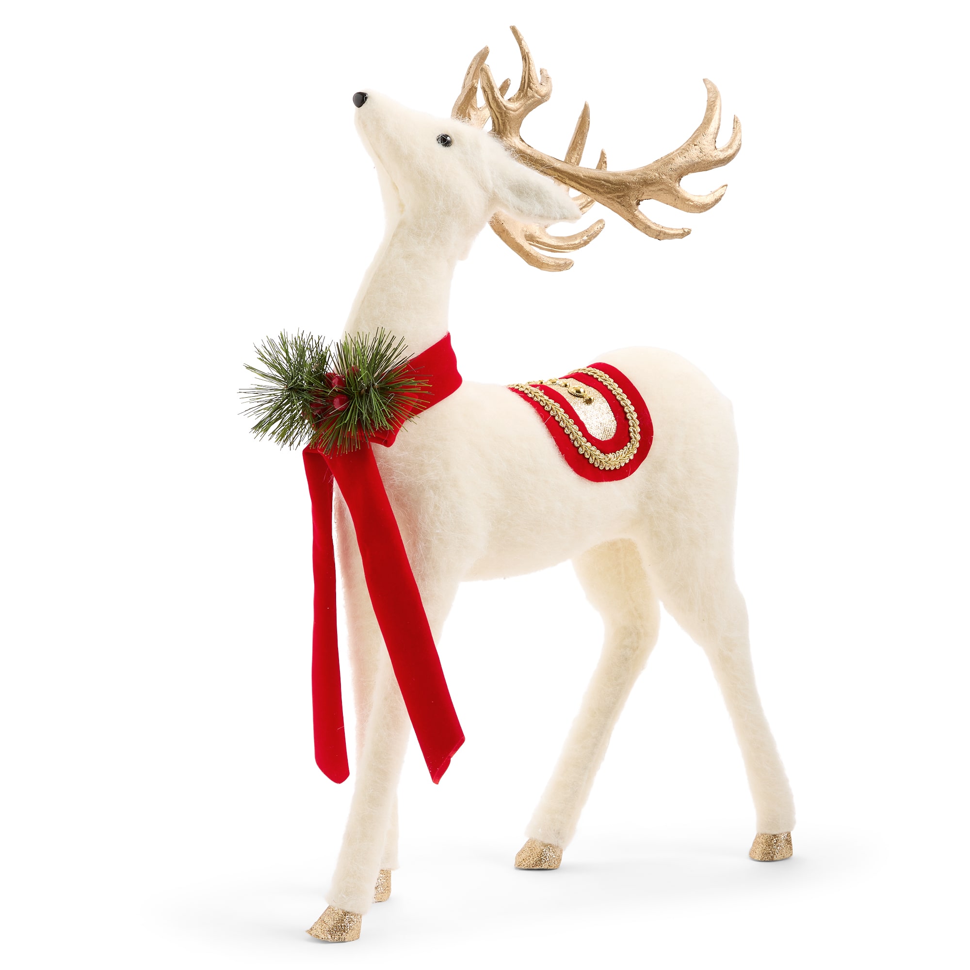 Martha Stewart 20.5" Standing Reindeer Christmas Tabletop Decor