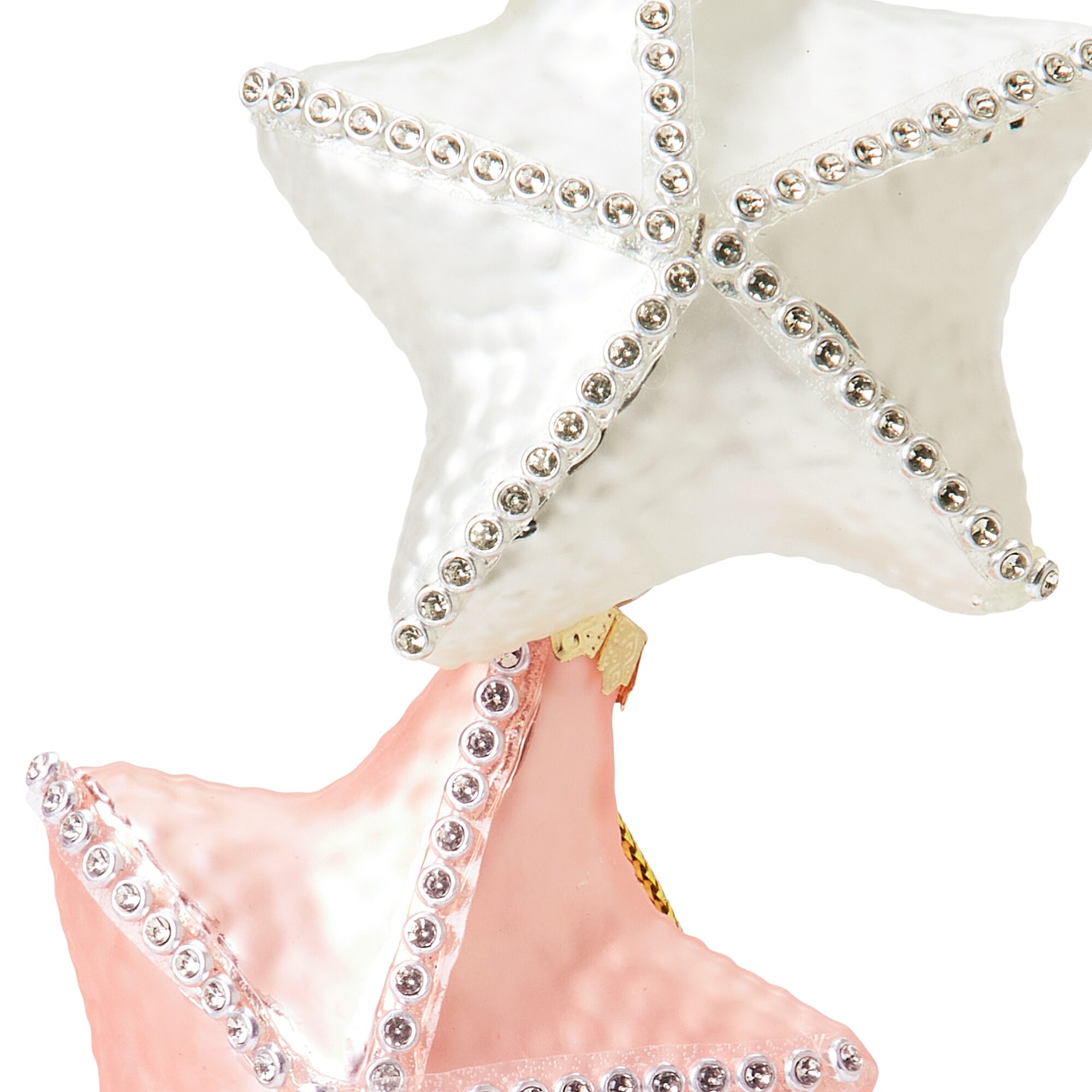 North Pole Trading Co. Starfish Dangle Christmas Ornament