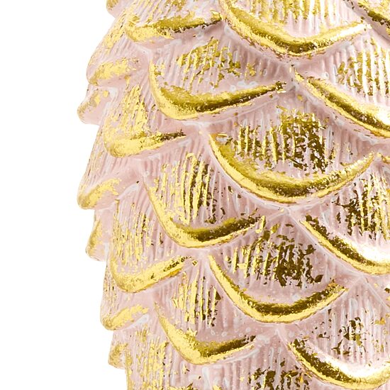 North Pole Trading Co. Pink Pinecone 2-pc. Christmas Ornament