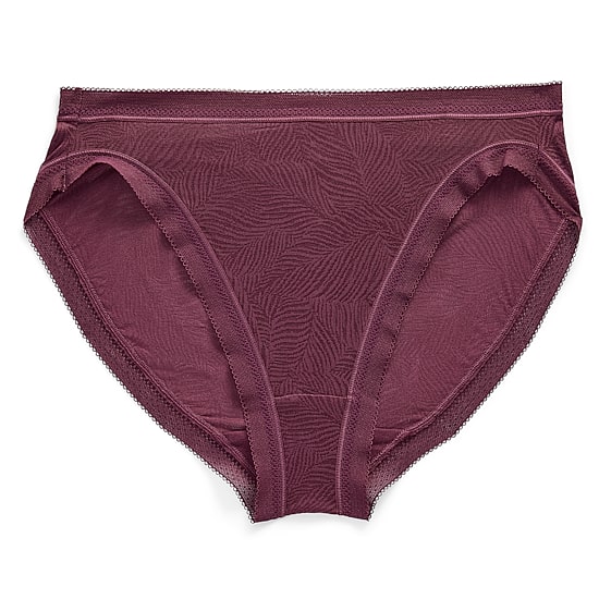 Ambrielle Smooth Lace Hicut Panty
