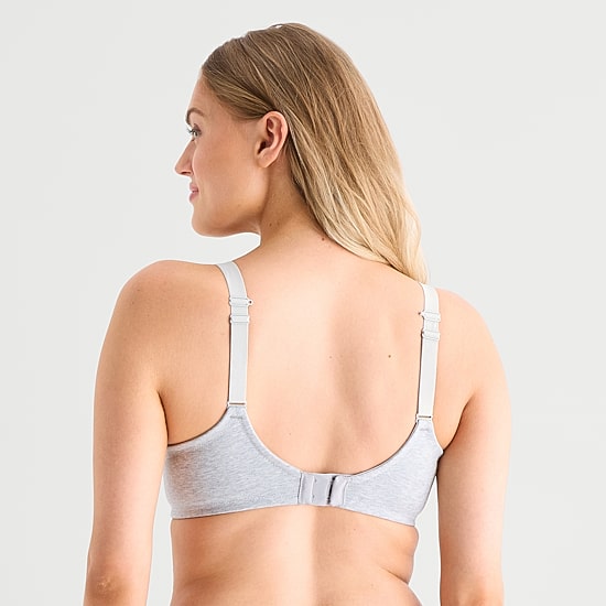 Ambrielle Cotton Full Coverage Underwire Bra